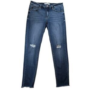 KanCan Estilo Skinny Ankle Jeans Womens 11/29 Distressed Raw Hem